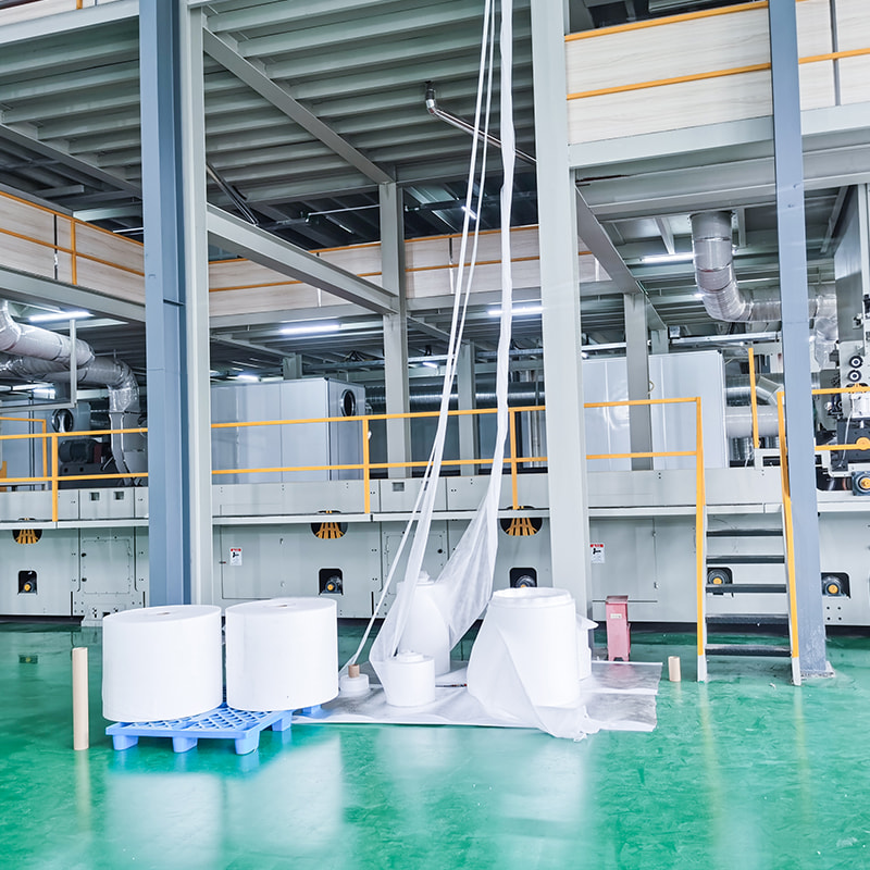 PP non woven fabric production line PP non woven fabric production line