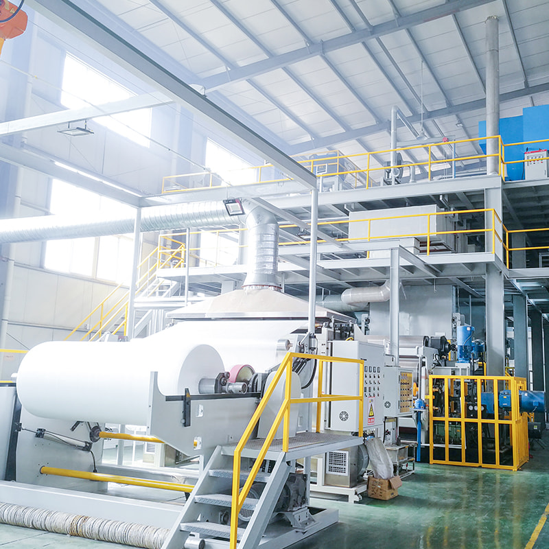 Nonwoven spunbond machine Nonwoven spunbond machine