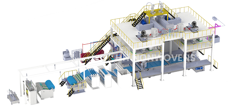 SS nonwoven fabric machine